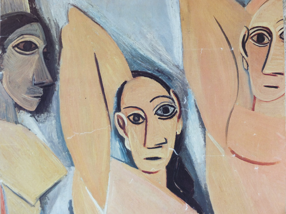 Original 1988 Picasso “Les Demoiselles d’Avignon” Musée Picasso Paris Poster