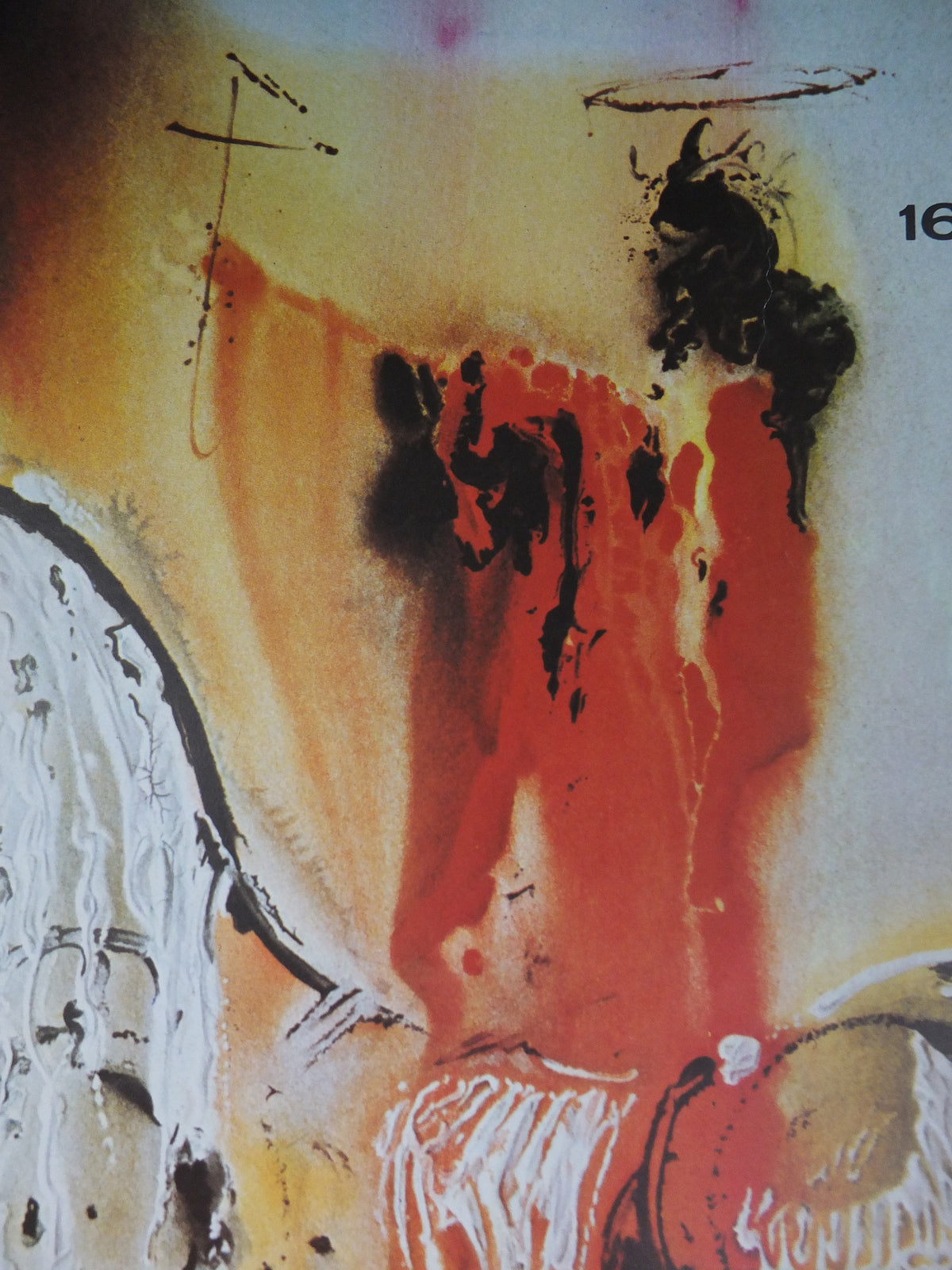 1979 Salvador Dalí Exhibition Poster – The Christian Knight – Saint-Tropez