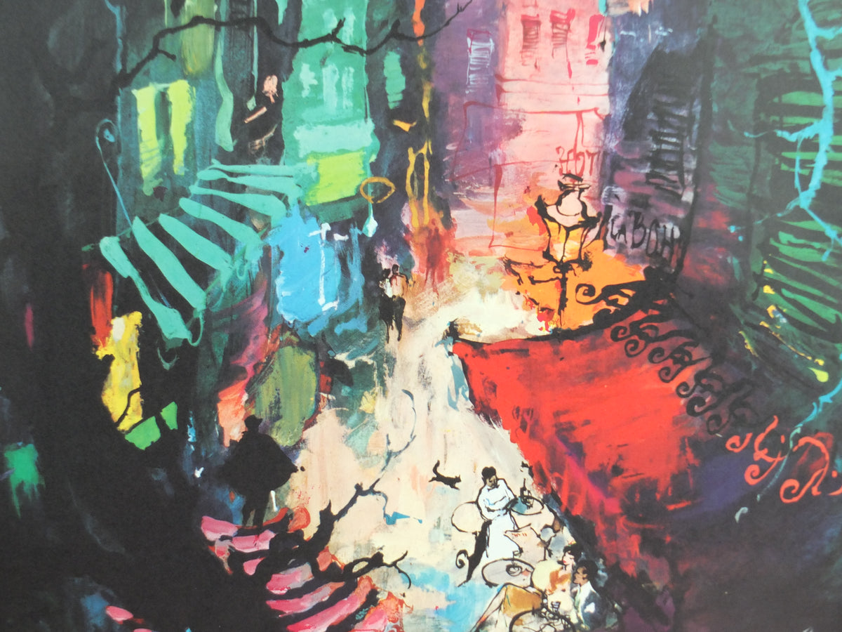 c.1960 SAS Paris Travel Poster – Otto Nielsen, Montmartre & Sacré-Cœur