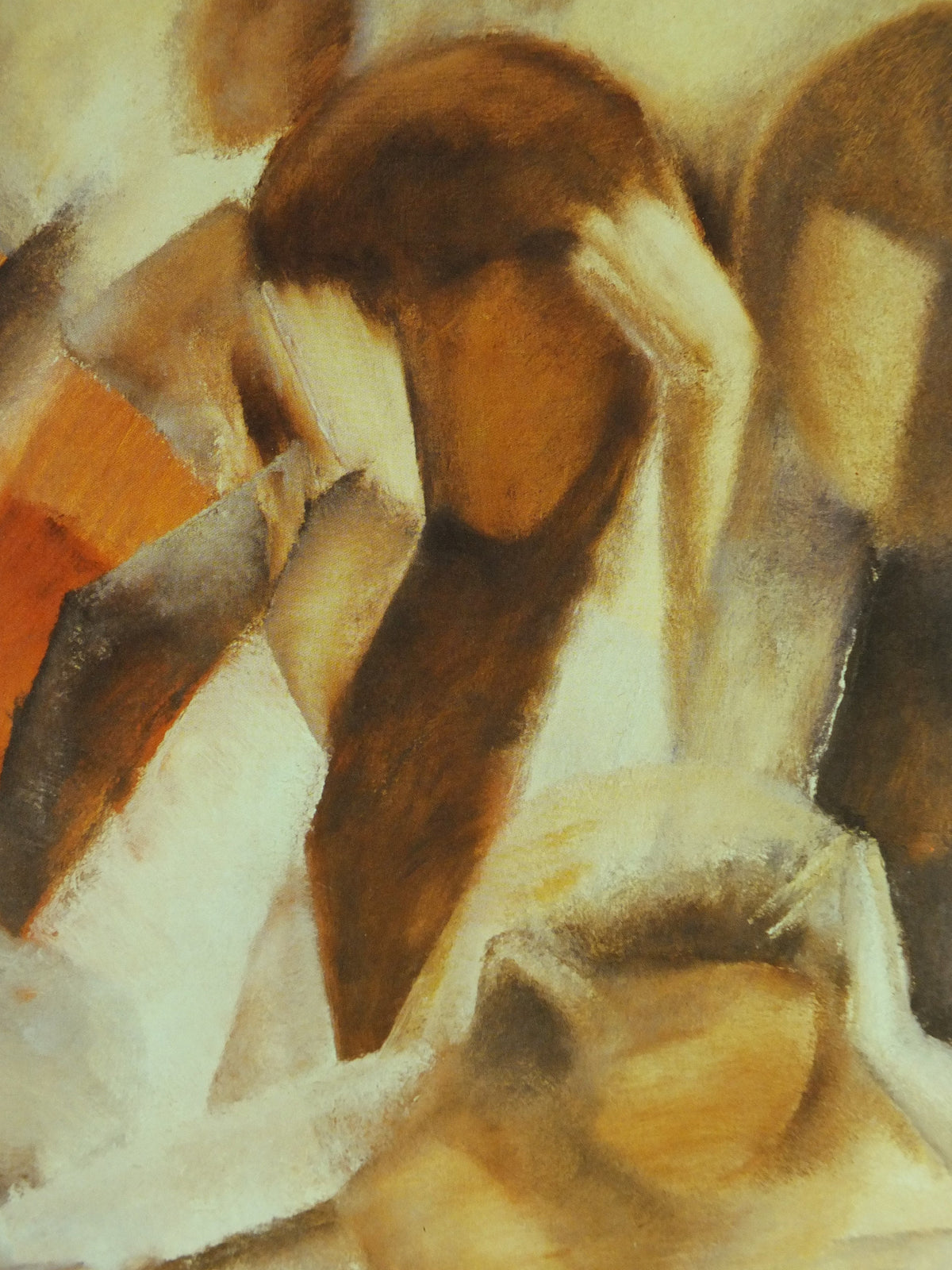 1985 Mizoni Exhibition Poster, Le Lavoir de Mougins, painter, expressionist, artist gallery exhibition wall art 1980s