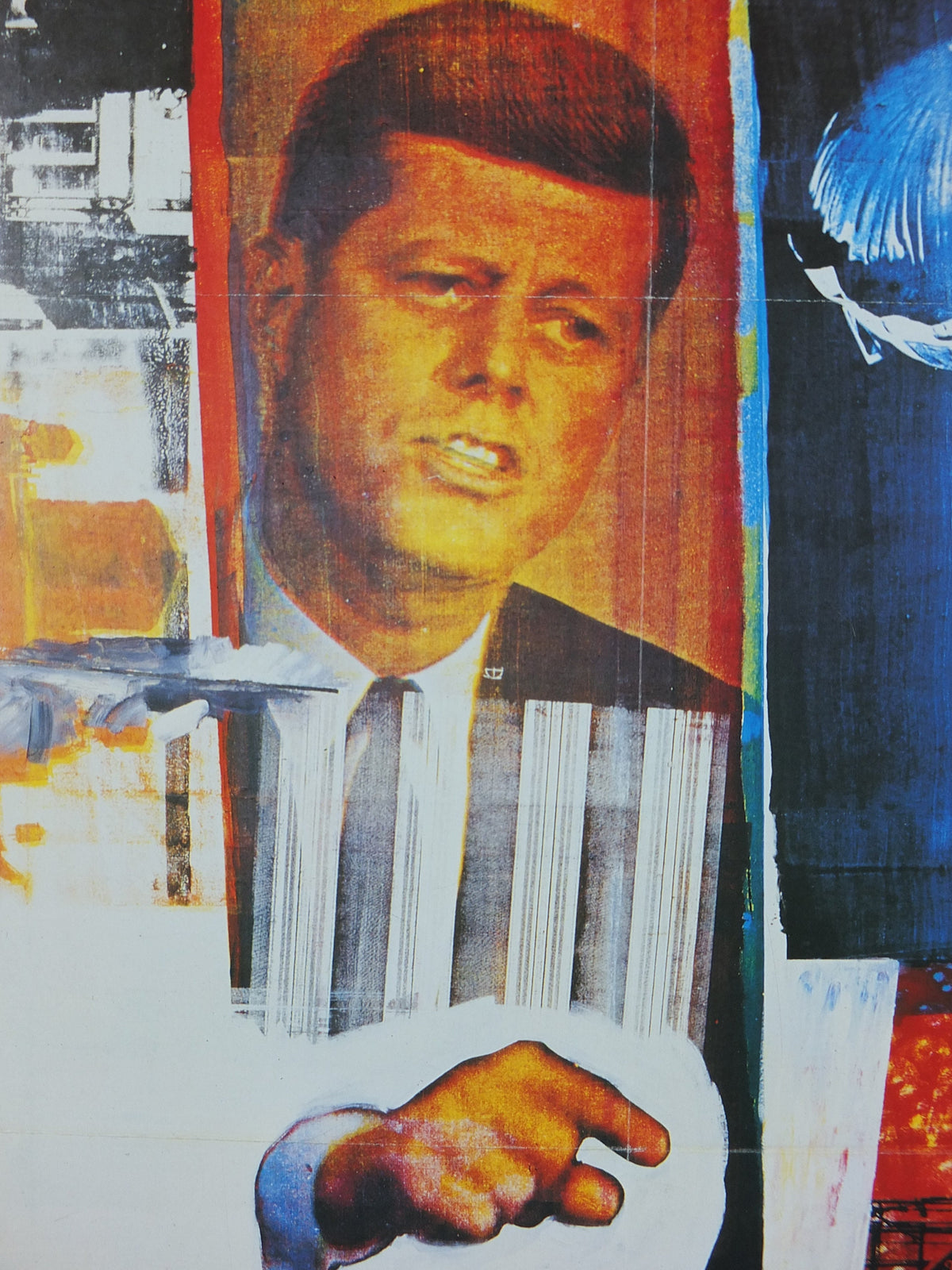 1993 Royal Academy of Arts Poster, American Art in the 20th Century, Kennedy, JFK, artists gallery exhibition, wall art decor