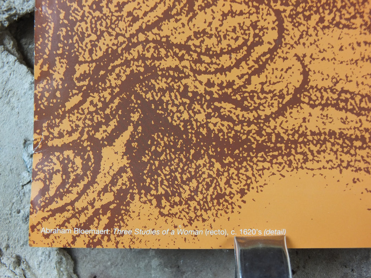 1993 Royal Academy of Arts Poster, The J. Paul Getty Museum, From Leonardo to Van Gogh, Drawings artist gallery exhibition, wall art decor