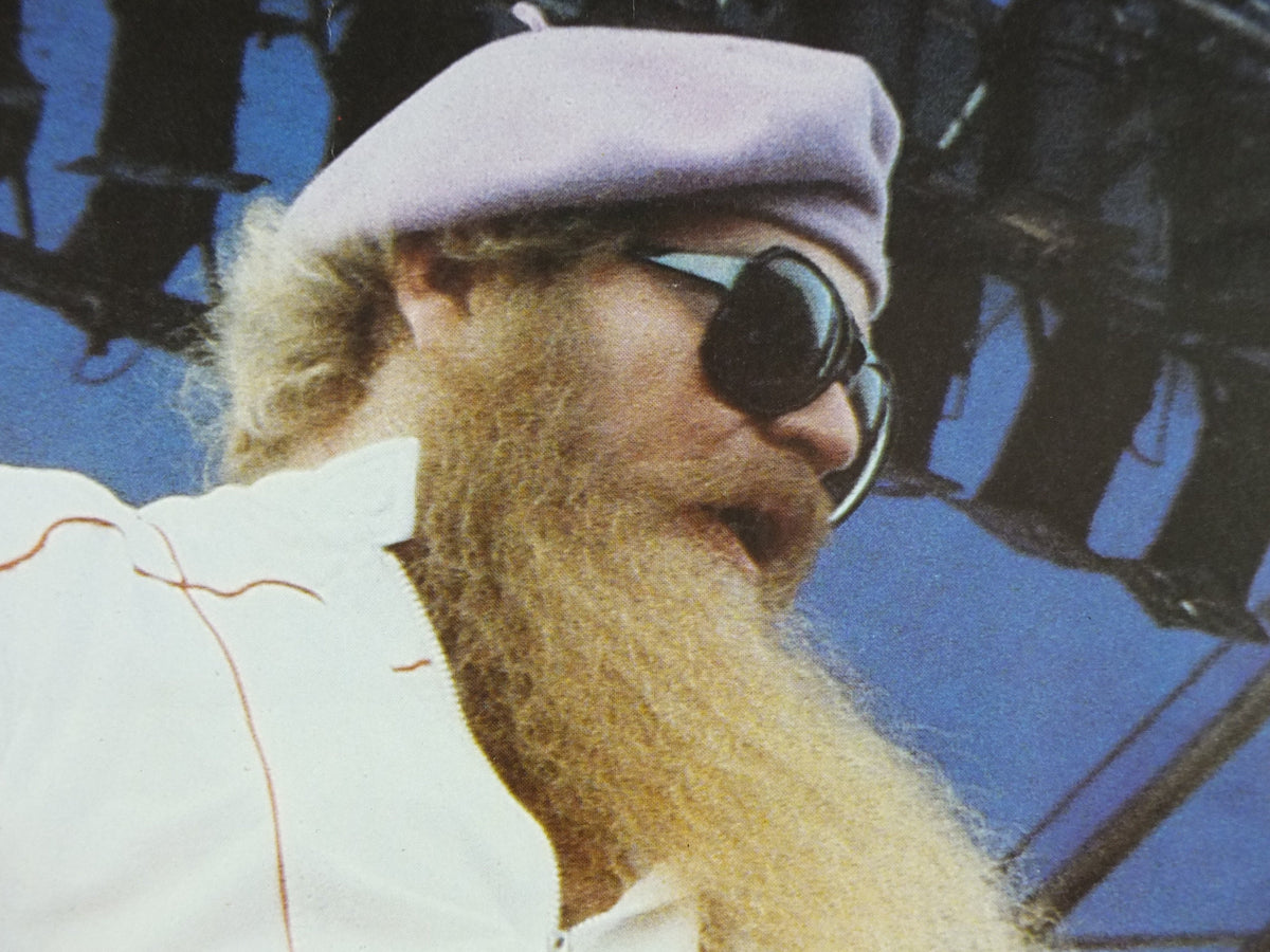 1984 ZZ Top Poster, licenced to Anabas AA136, blues hard rock, band music, wall art decor