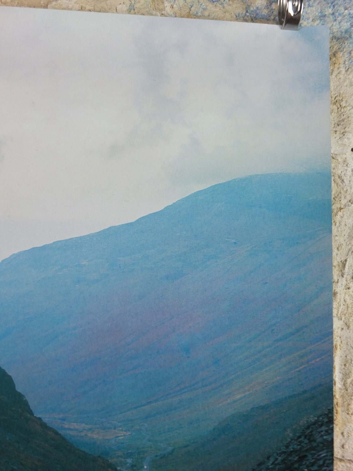 1970s Original National Trust Poster, Lake District, Honister Pass, Cumbria, England, heritage conservation, wall art retro decor