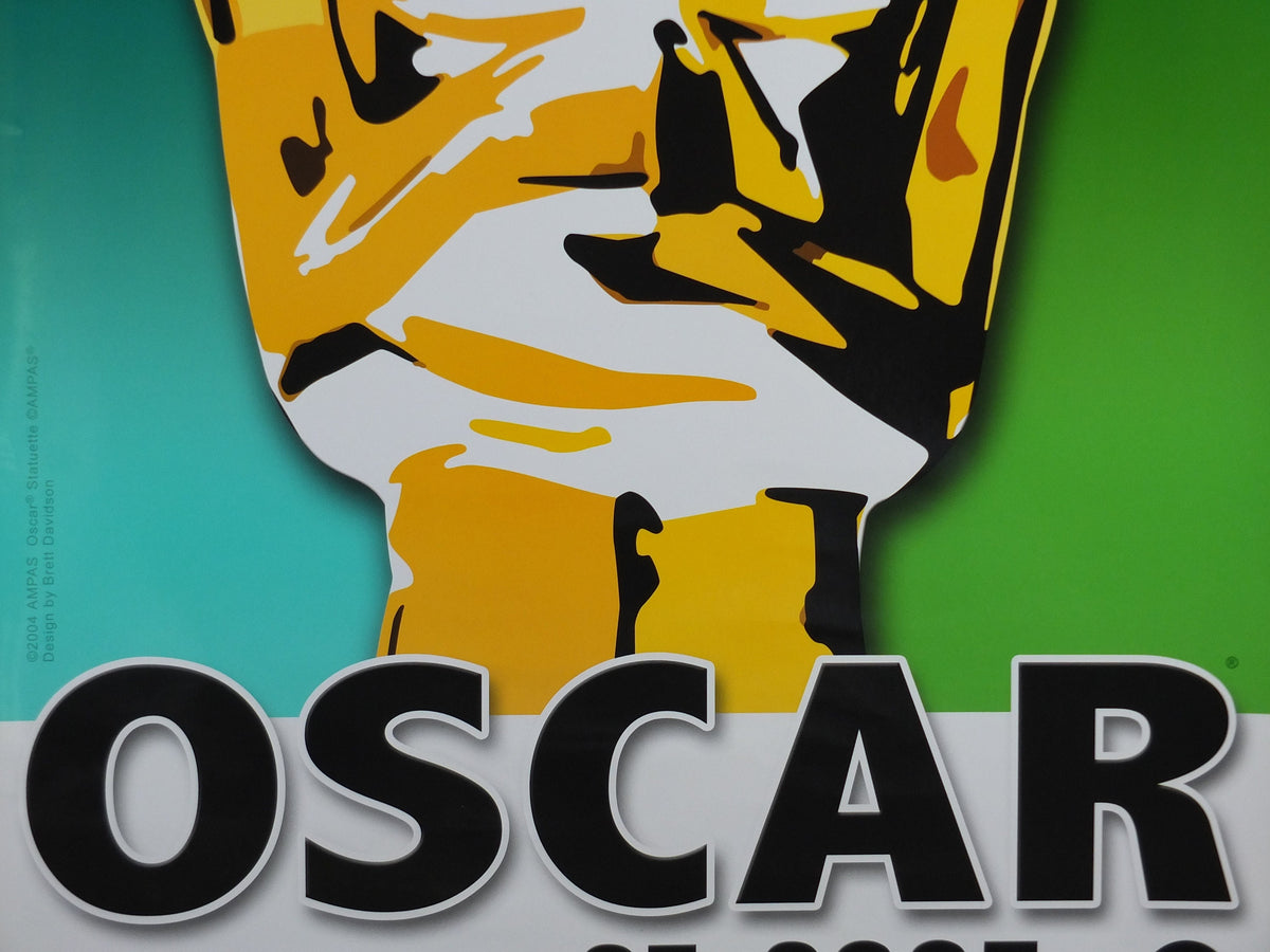 2005 Oscars Academy Awards Poster, 74th Annual Academy Awards, The Gold Knight Returns, exhibition wall art decor
