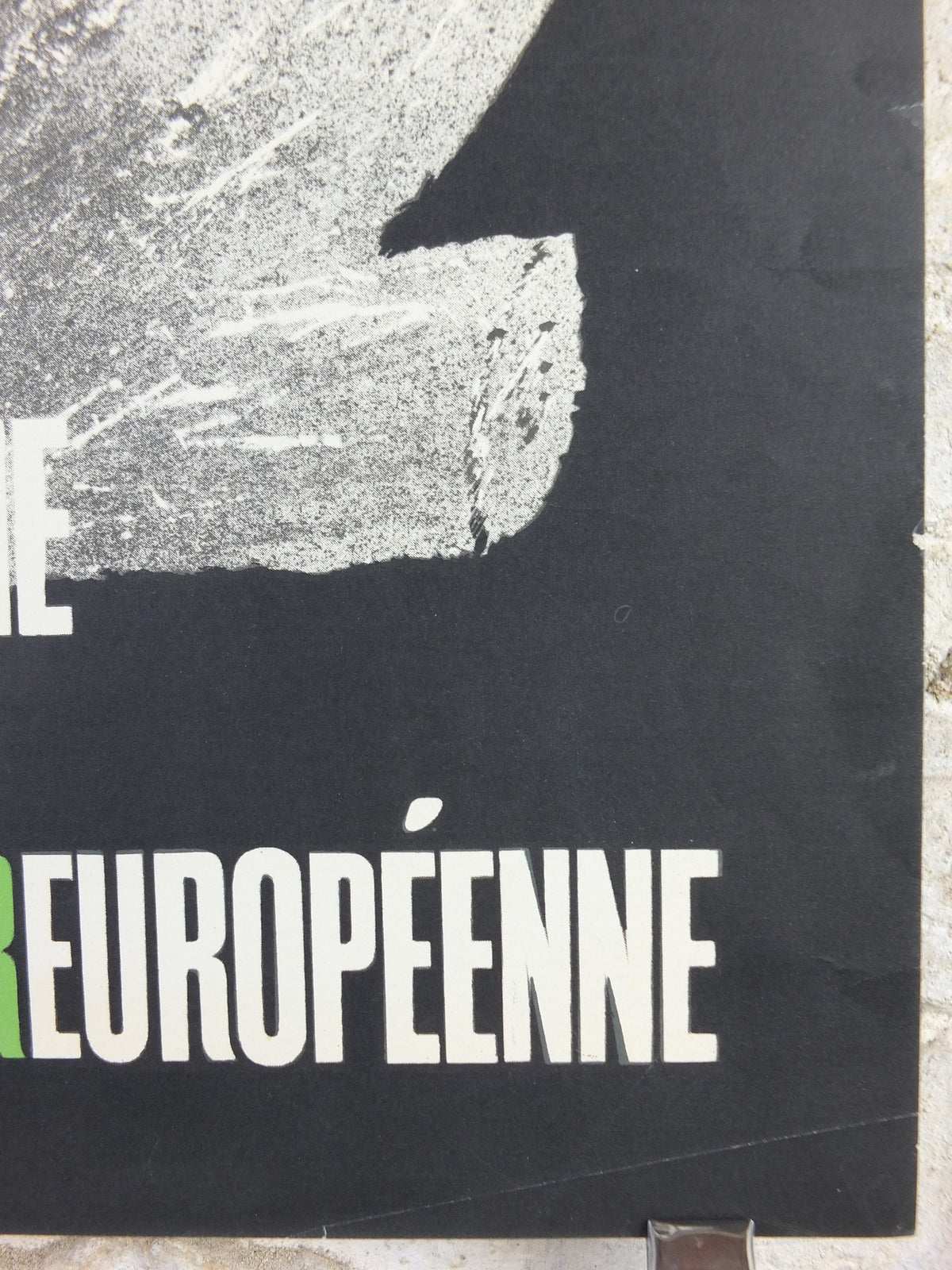 1950 ERP European Recovery Fund Poster, European Cooperation and Prosperity, Marshall Plan, Pierre Cauchat, European Union, wall art decor