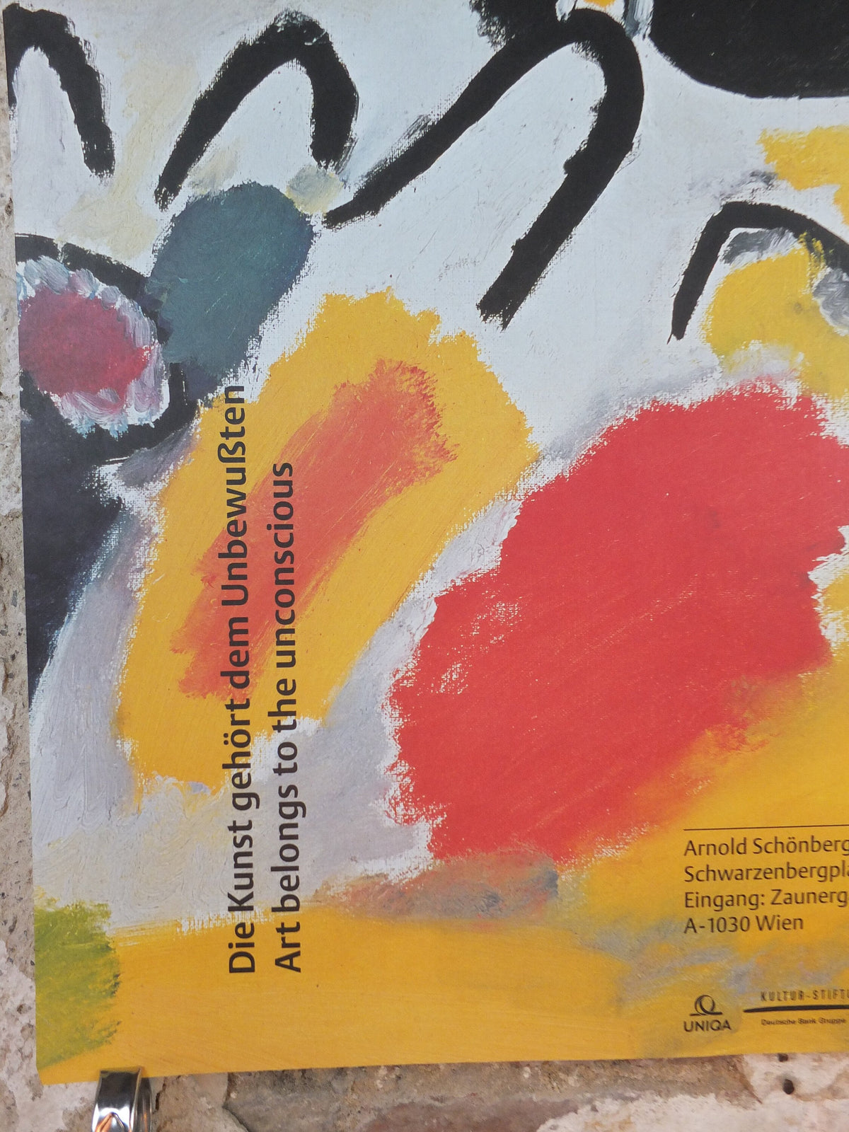 2000 Wassily Kandinsky Poster, Impression III "Concert" 1911, abstract art and expressionism, Schönberg, gallery exhibition wall art decor