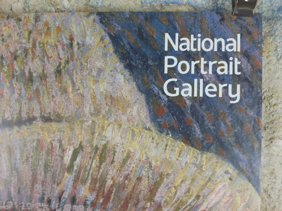 2005 Vincent Van Gogh Poster, "Self portrait in Felt Hat", National Portrait Gallery, Post-Impressionism gallery exhibition, wall art decor