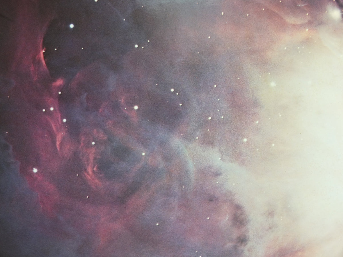 1959 Great Nebula in Orion Poster, NGC 1976 California Institute of Technology and Carnegie Institution, Hale Observatories, wall art decor