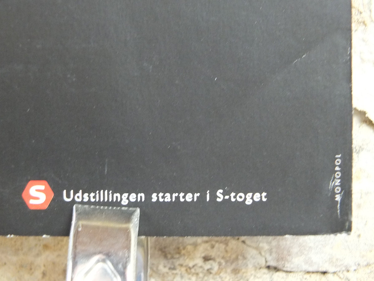 2000 Günther Förg Poster, Arken Copenhagen, Modern Art and Photography, artist gallery exhibition, wall art decor