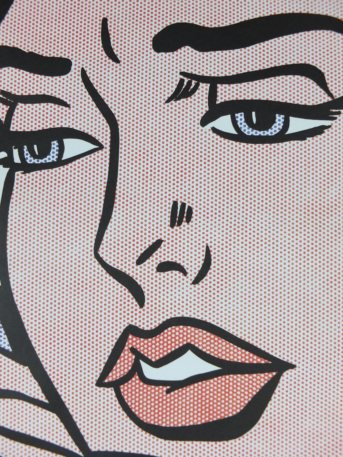 2013 Roy Lichtenstein Poster, Oh Jeff I love you too 1964, Tate Modern, London, Pop Art artist gallery exhibition, wall art decor