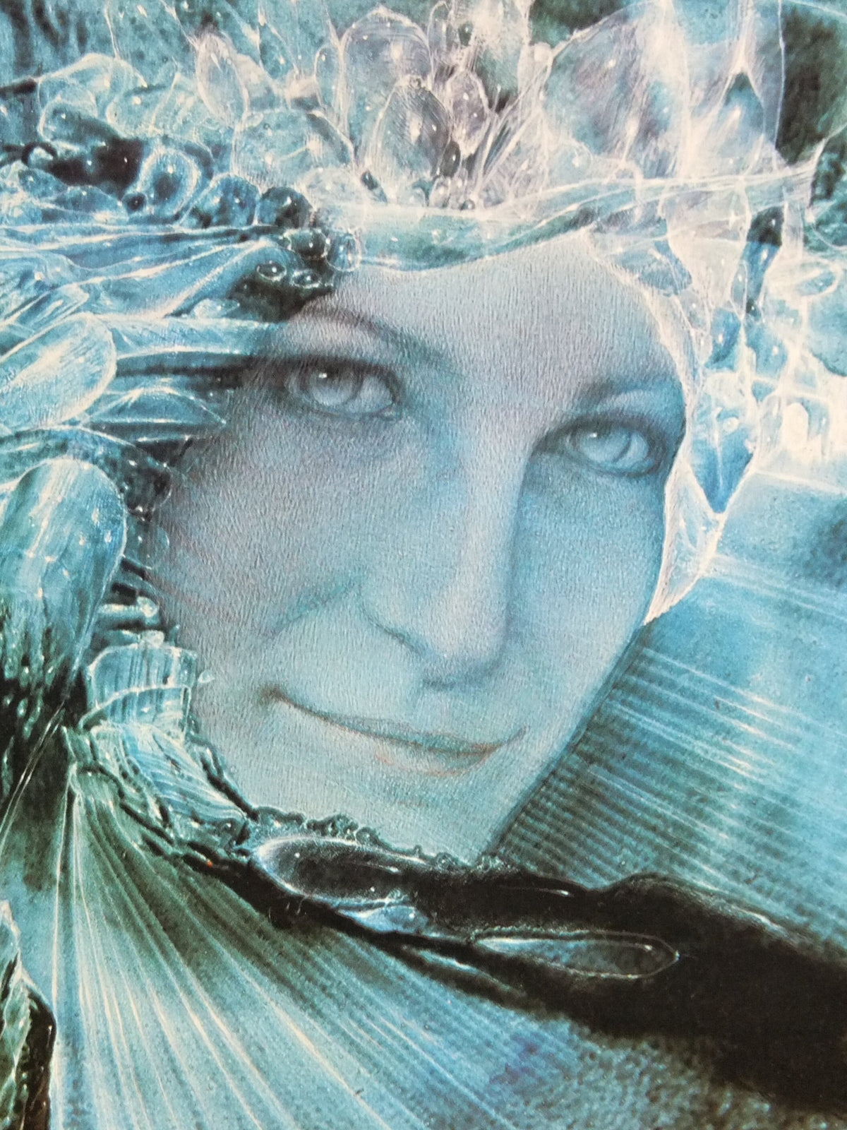 1978 Bob Vendosa Poster, Jutta at the speed of Light, from Manas Manna GA102 Big O Posters, fantasy wall art decor