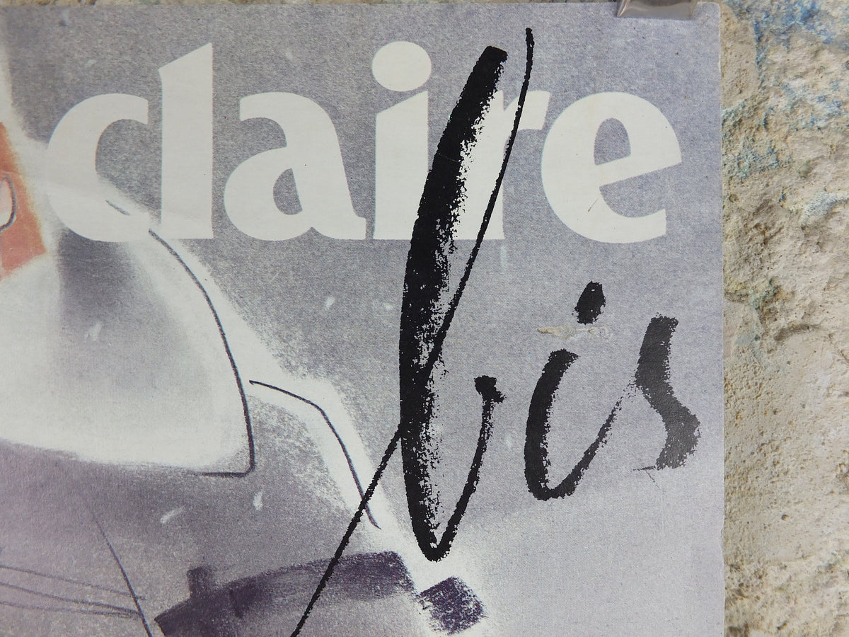 1983 Marie Claire Poster, by Mats Gustafson, poster for the Autumn / Winter 1983 - 1984 magazine, fashion Advertising, wall art decor