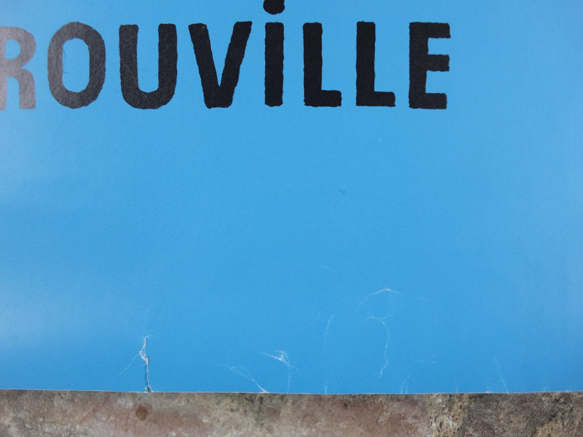 1990 Festival du Nouveau Rire Poster, by Raymond Savignac, Festival of New Laughter & Joy, Trouville, Flag razzing, Festival wall art decor