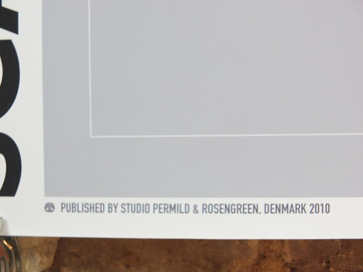1981 Danish 1950s Design Poster, Poul Kjaerholm, Scandanavian Modernist, Nationalmuseum Stockholm, wall art decor