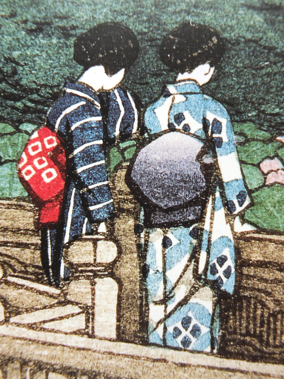 1998 Kawase Hasui Poster, Summer Benton Shrine Shiba 1929, Japanese Prints, Museum of Fine Arts Boston, gallery exhibition, wall art decor