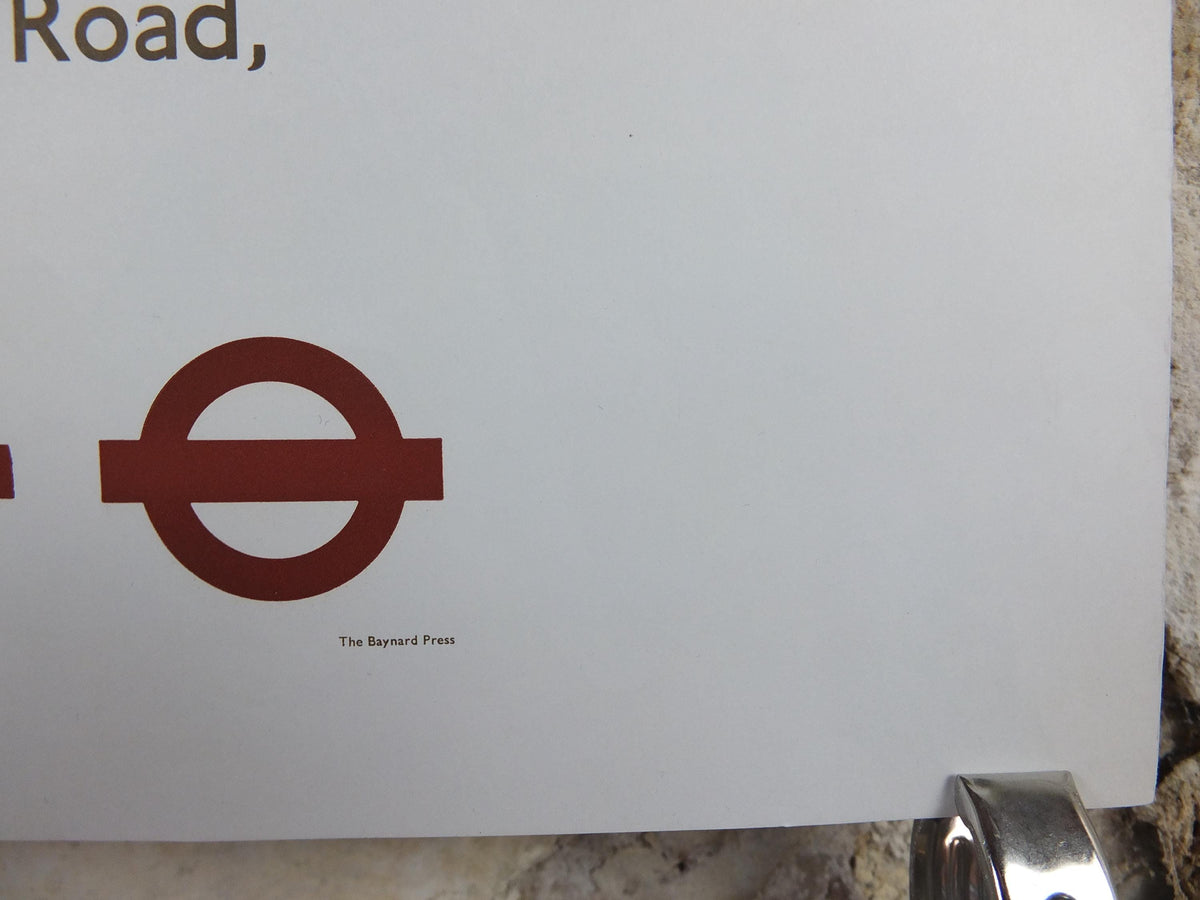 1966 Great Fire of London Poster, London Underground, Commemorating the Great Fire, by Edward McKnight Kauffer, The Tube, wall art decor