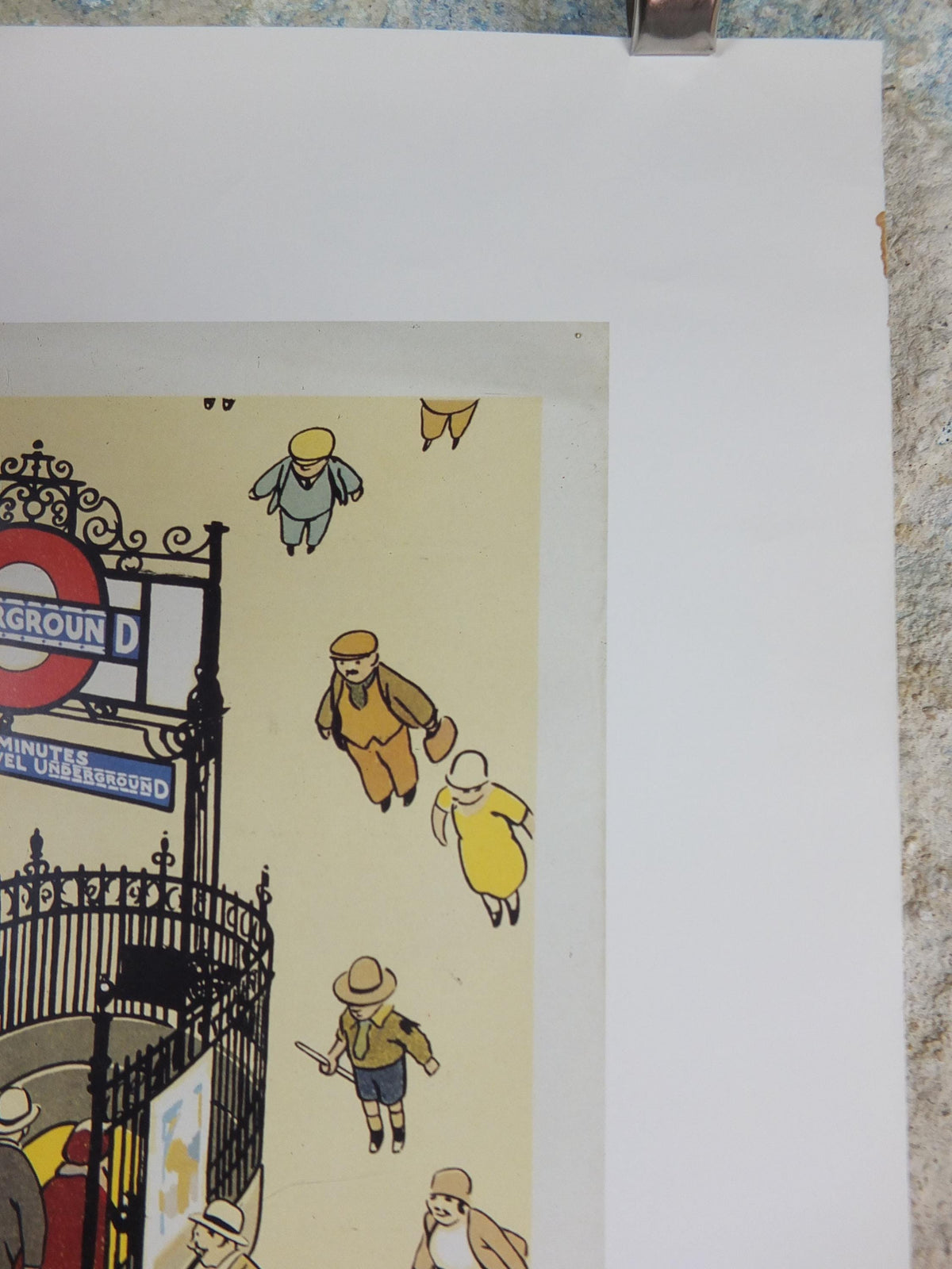 1983 London Underground Poster, The Lure of the Underground by Alfred Leete 1927, The Tube, travel history, wall art decor