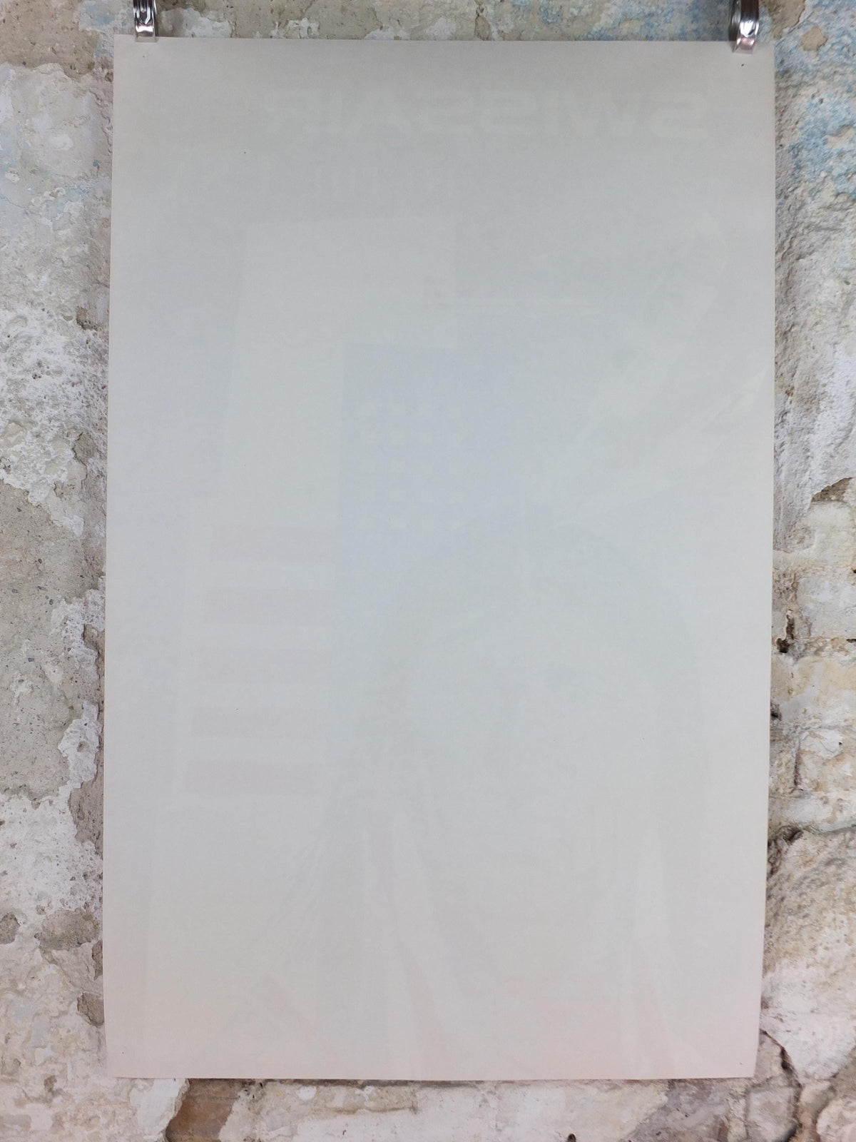 1959 Swissair to the USA Poster – Donald Brun, Vintage Airline Travel