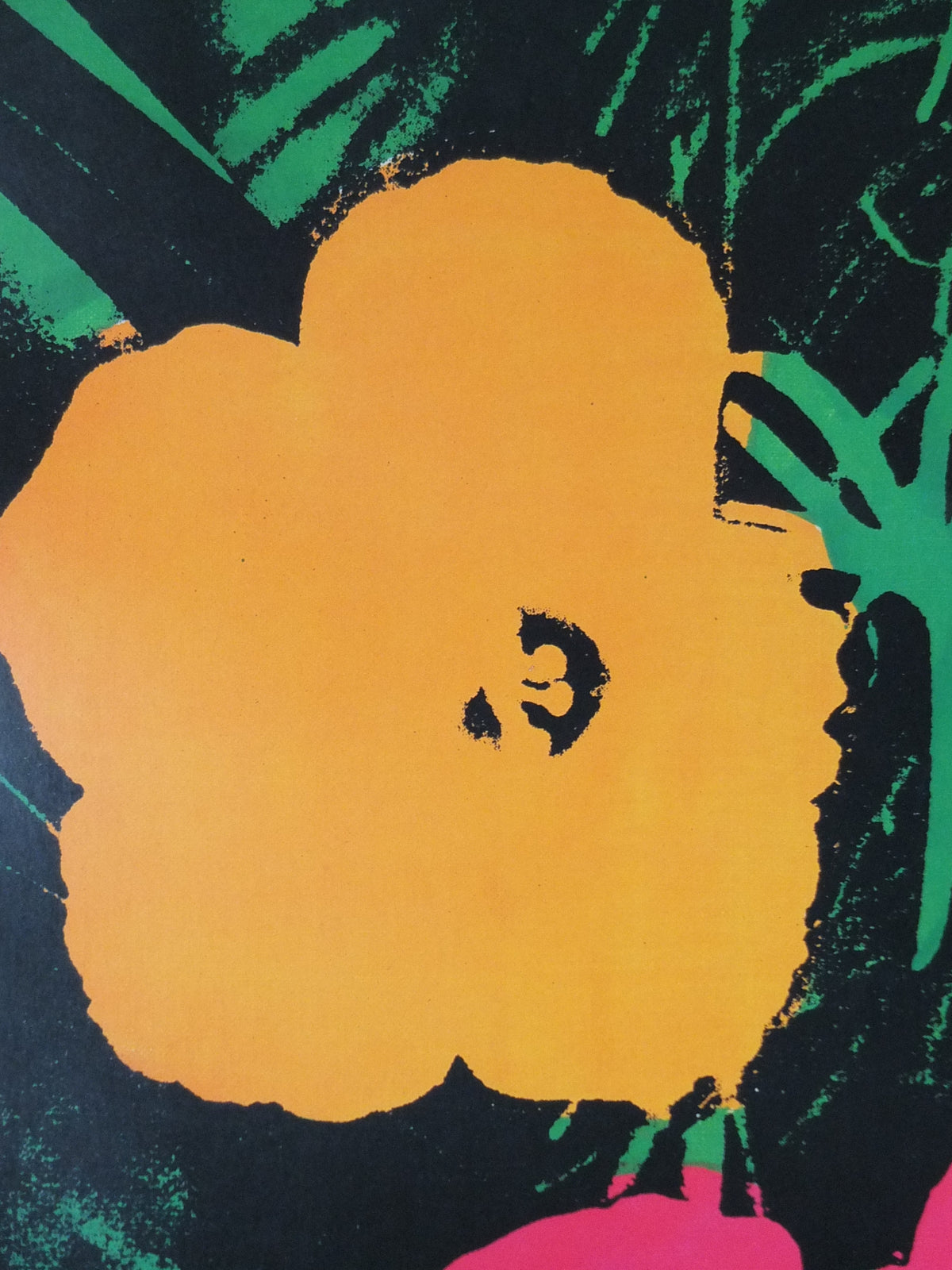 1993 Andy Warhol Poster, Flowers 1964, Pop Art, Expressionism, Modernism, gallery wall art decor