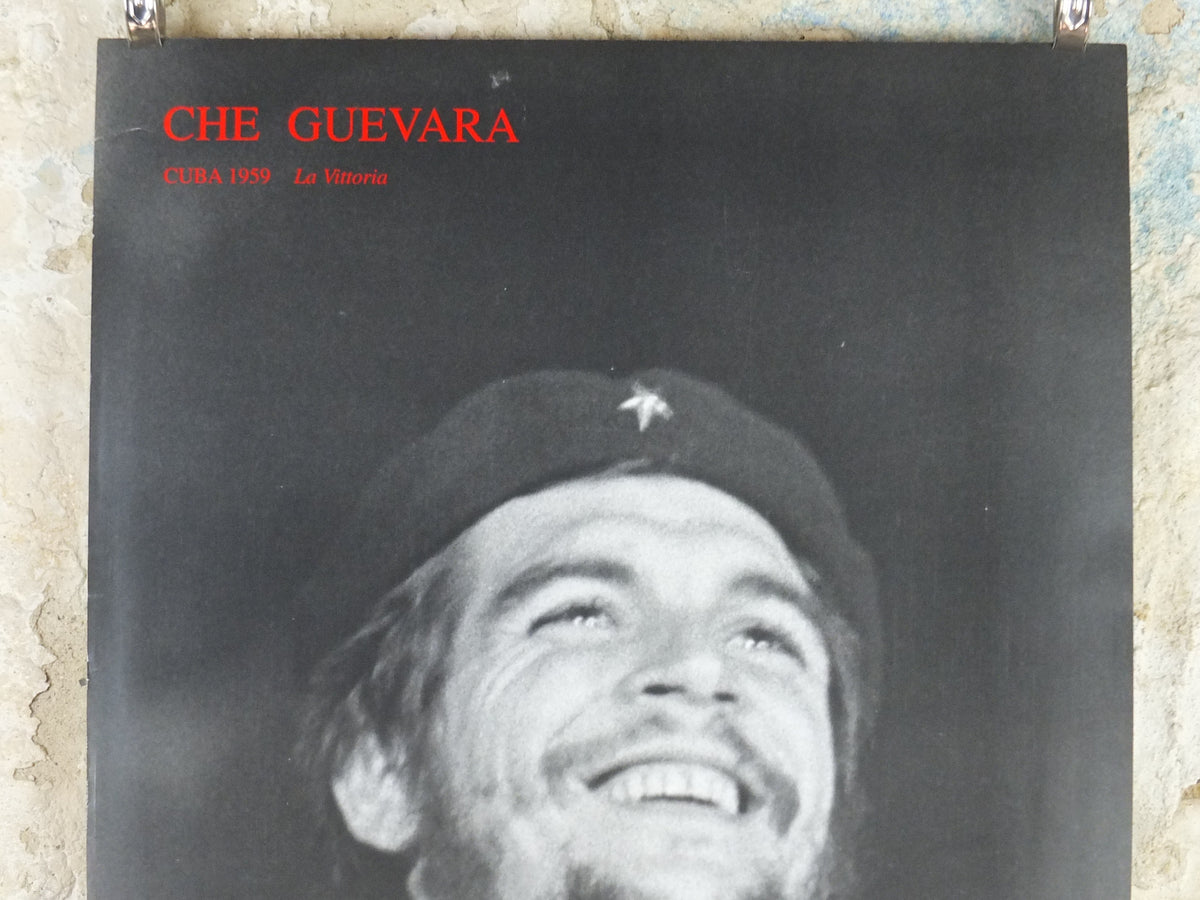 1997 Che Guevara Poster, Cuba 1959 – La Vittoria, photography by Raúl Corrales, wall art decor