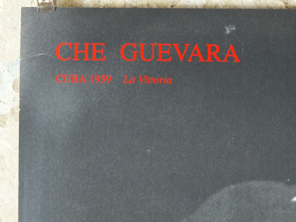 1997 Che Guevara Poster, Cuba 1959 – La Vittoria, photography by Raúl Corrales, wall art decor