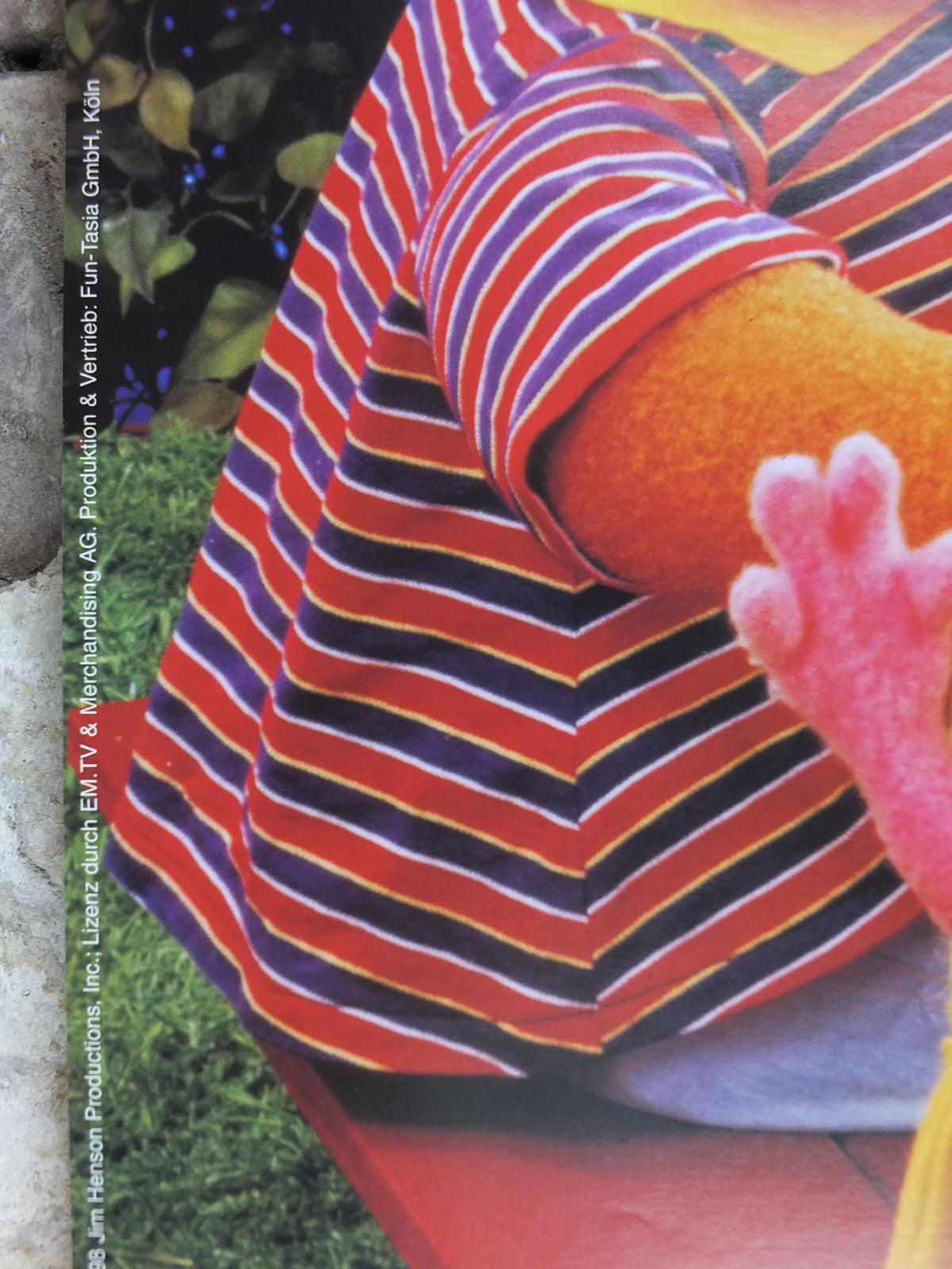 1998 Sesame Street picnic Poster, Bert & Ernie, Cookie Monster and Grover, Licenced poster, wall art film memorabilia decor