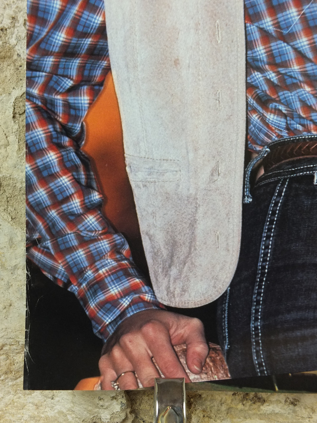 1982 Pan Am Poster, Houston Texas USA, Downtown Houston and Cowgirl, travel wall art decor