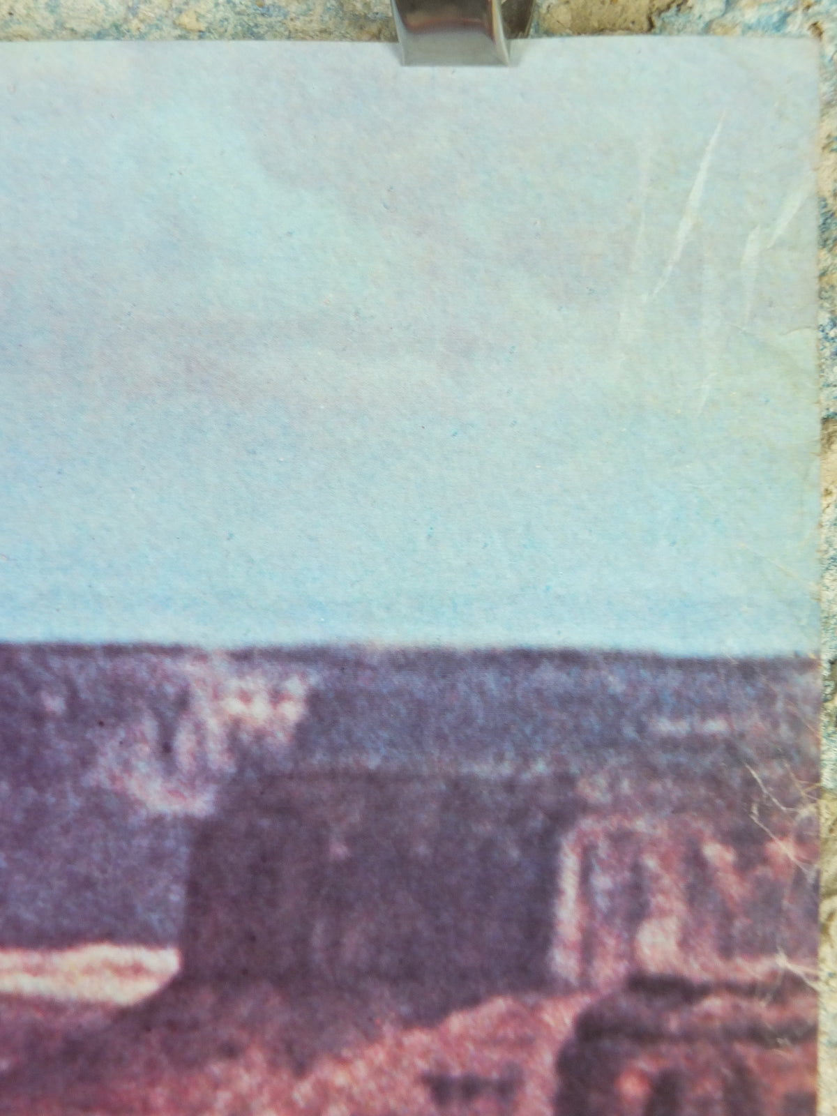 1975 Pan Am Poster, Monument Valley USA, Arizona and Utah, Red Rock Desert, Large Font, travel wall art decor