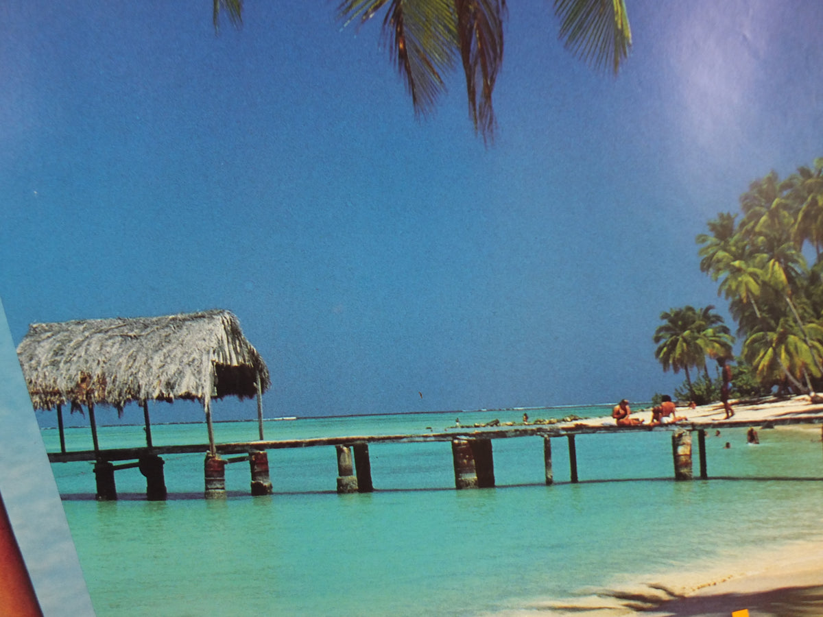 1983 Pan Am Poster, Caribbean, West Indies and Caribbean island resorts, travel wall art decor