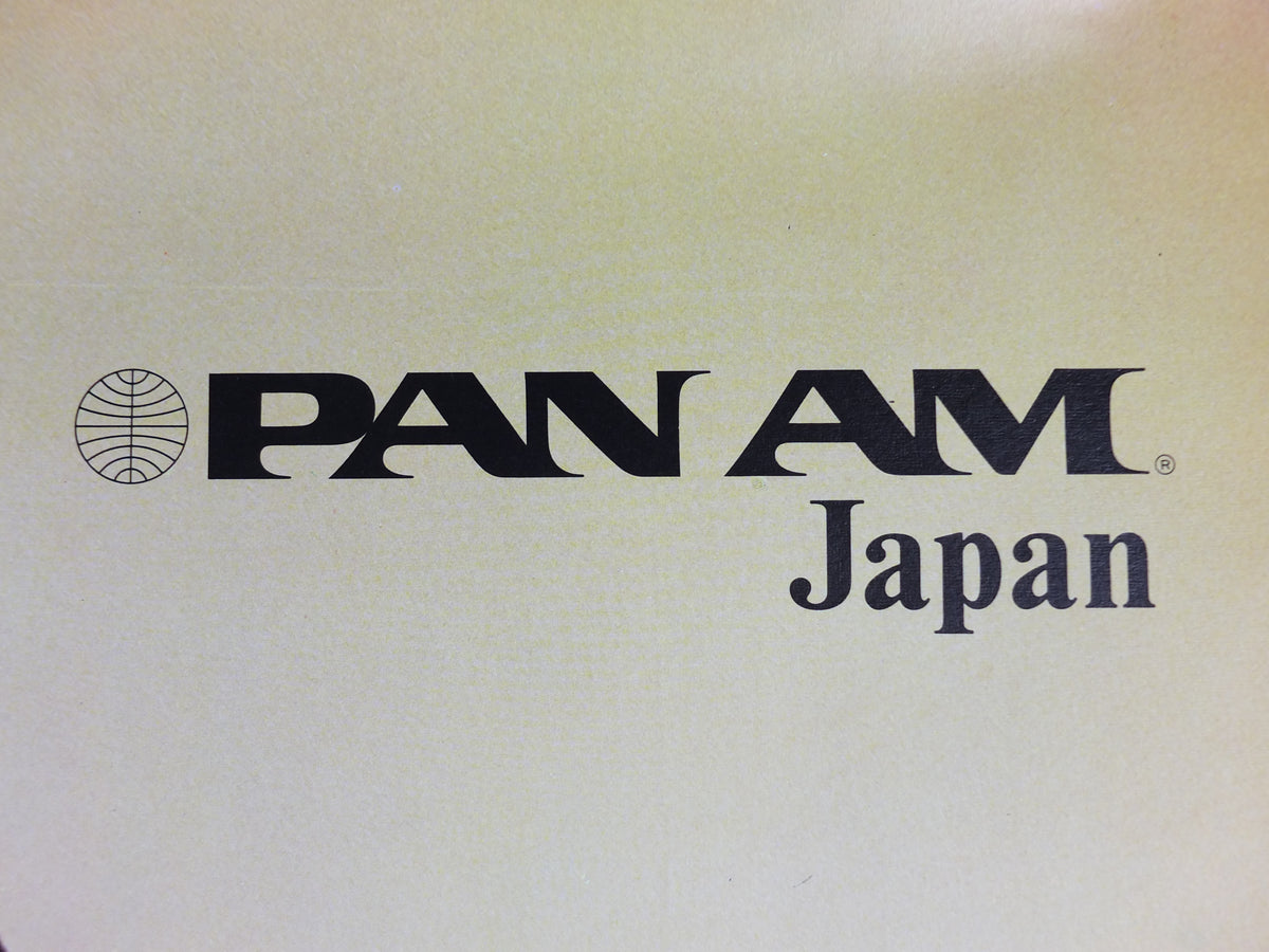 1970 Pan Am Poster, Japan Kabuki Samurai Travel Poster, P282, travel wall art decor