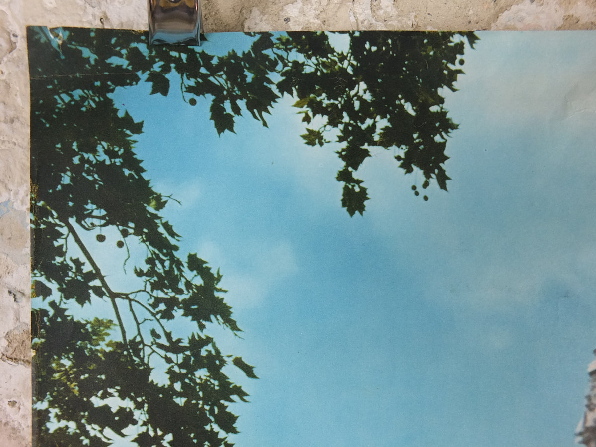 Original 1961 Air France “Frühling in Paris” Travel Poster – Notre-Dame