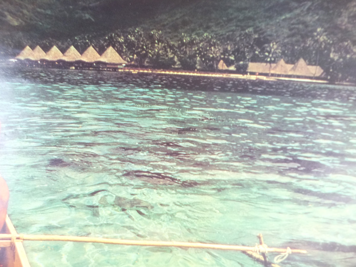 Original 1970 Pan Am Tahiti Travel Poster – Moorea South Pacific