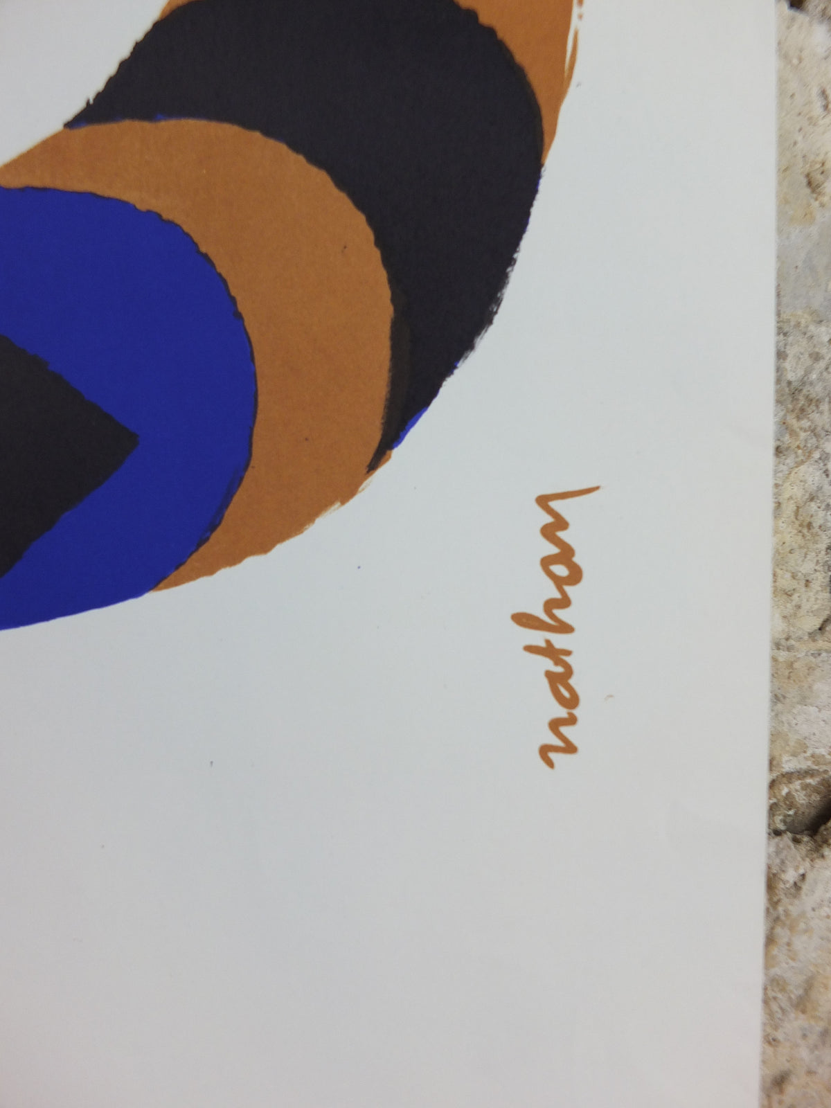 Original 1960 Air France Africa Travel Poster by Jacques Nathan-Garamond