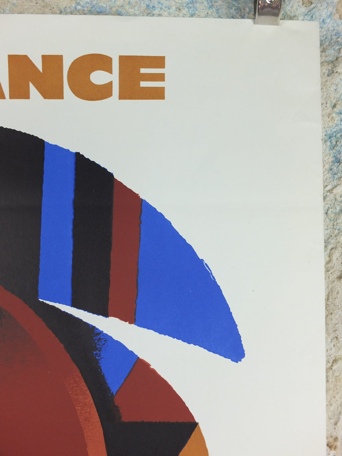 Original 1960 Air France Africa Travel Poster by Jacques Nathan-Garamond