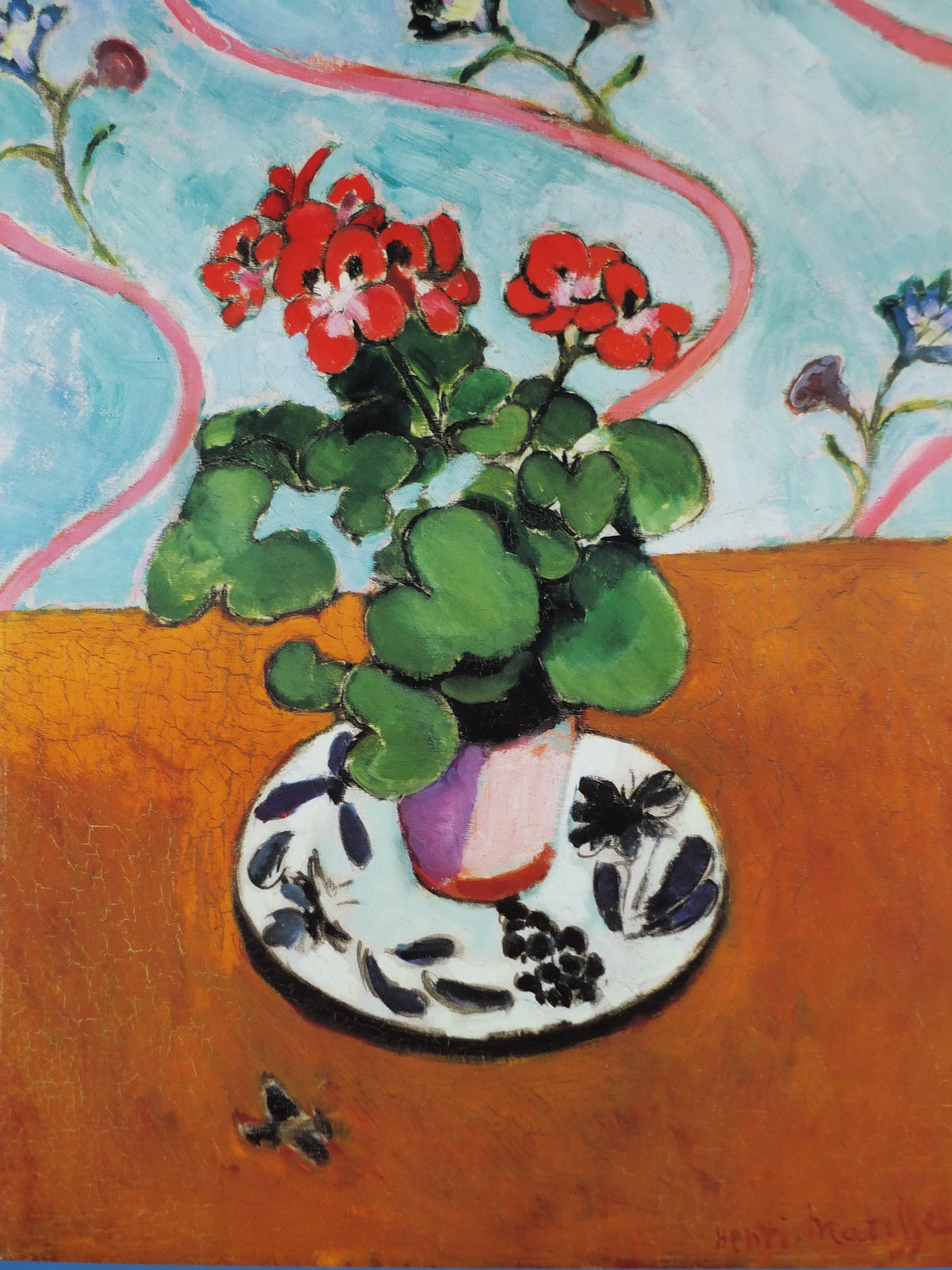 Original 1993 Henri Matisse “Geraniums” LACMA Museum Exhibition Poster