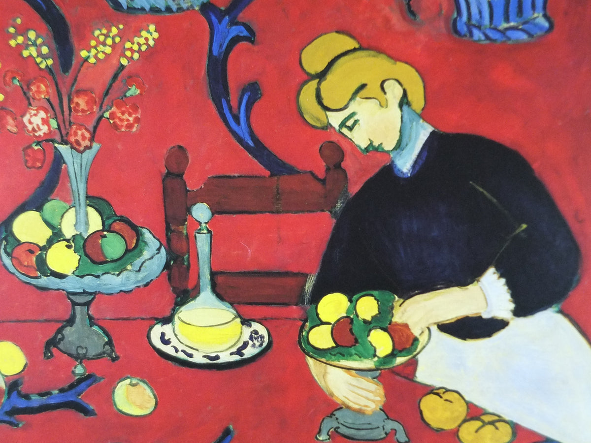 Vintage 1992 Henri Matisse “Harmony in Red” MoMA Exhibition Poster