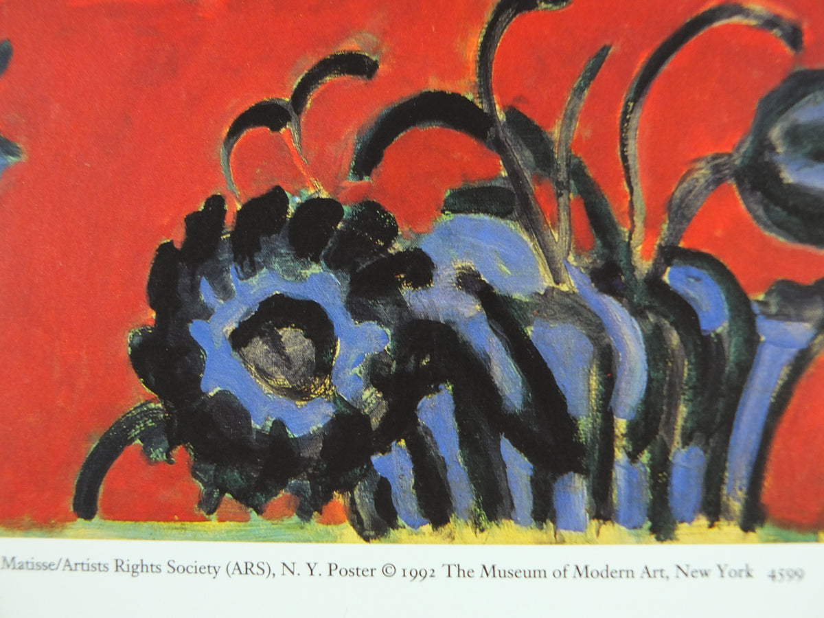 Vintage 1992 Henri Matisse “Harmony in Red” MoMA Exhibition Poster
