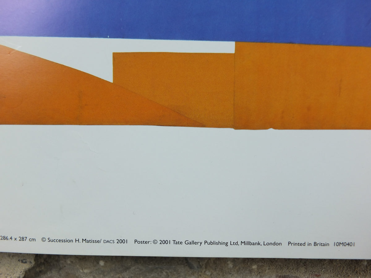 Henri Matisse “The Snail” – Official 2001 Tate Gallery Poster