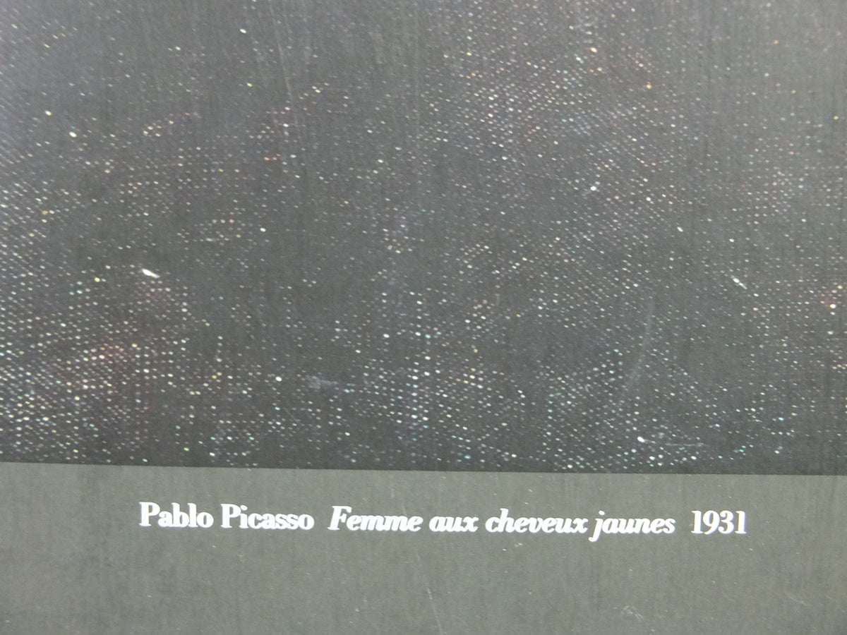 Original 1990 Pablo Picasso Exhibition Poster – Femme aux cheveux jaunes – Palazzo Grassi Venice