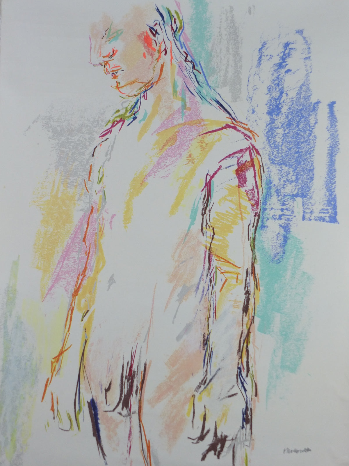 Original Oskar Kokoschka Munich 1972 Olympic Art Poster – Edition Olympia