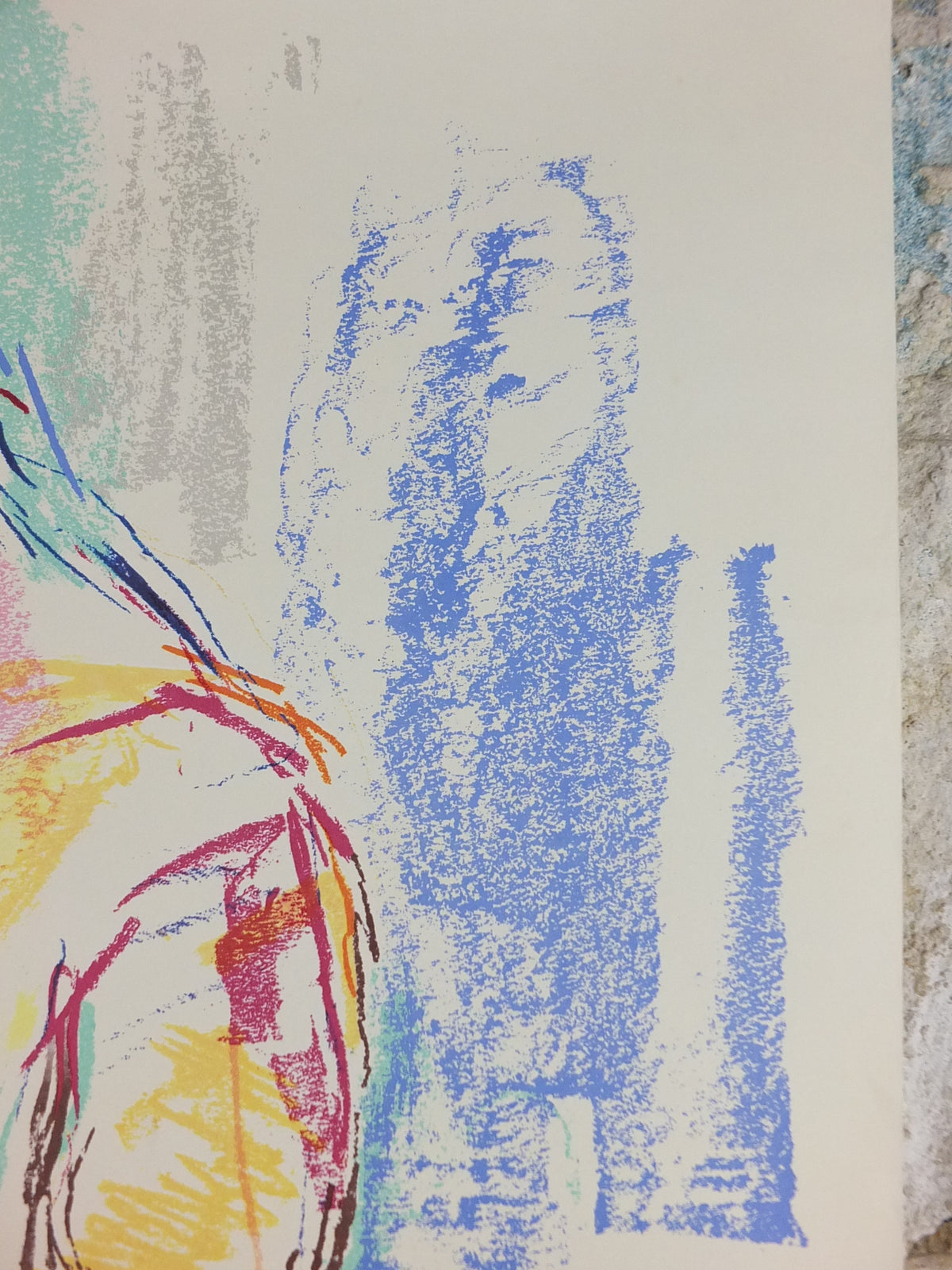 Original Oskar Kokoschka Munich 1972 Olympic Art Poster – Edition Olympia