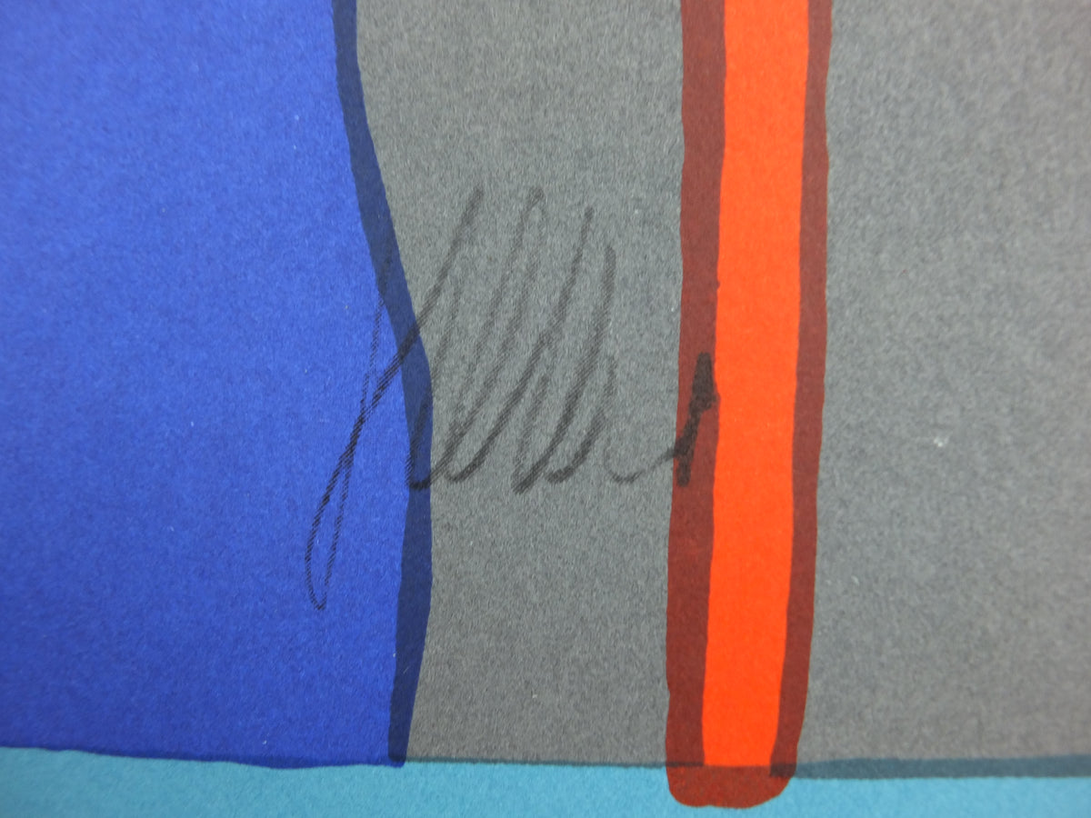 Original Fritz Winter Munich 1972 Olympic Art Poster – Edition Olympia