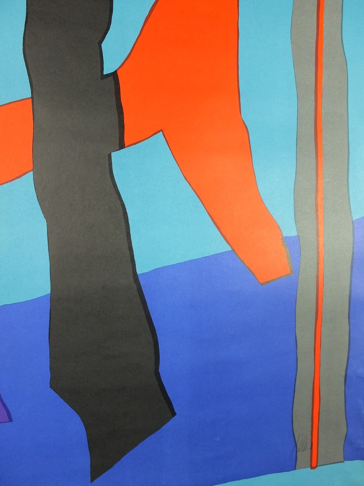 Original Fritz Winter Munich 1972 Olympic Art Poster – Edition Olympia