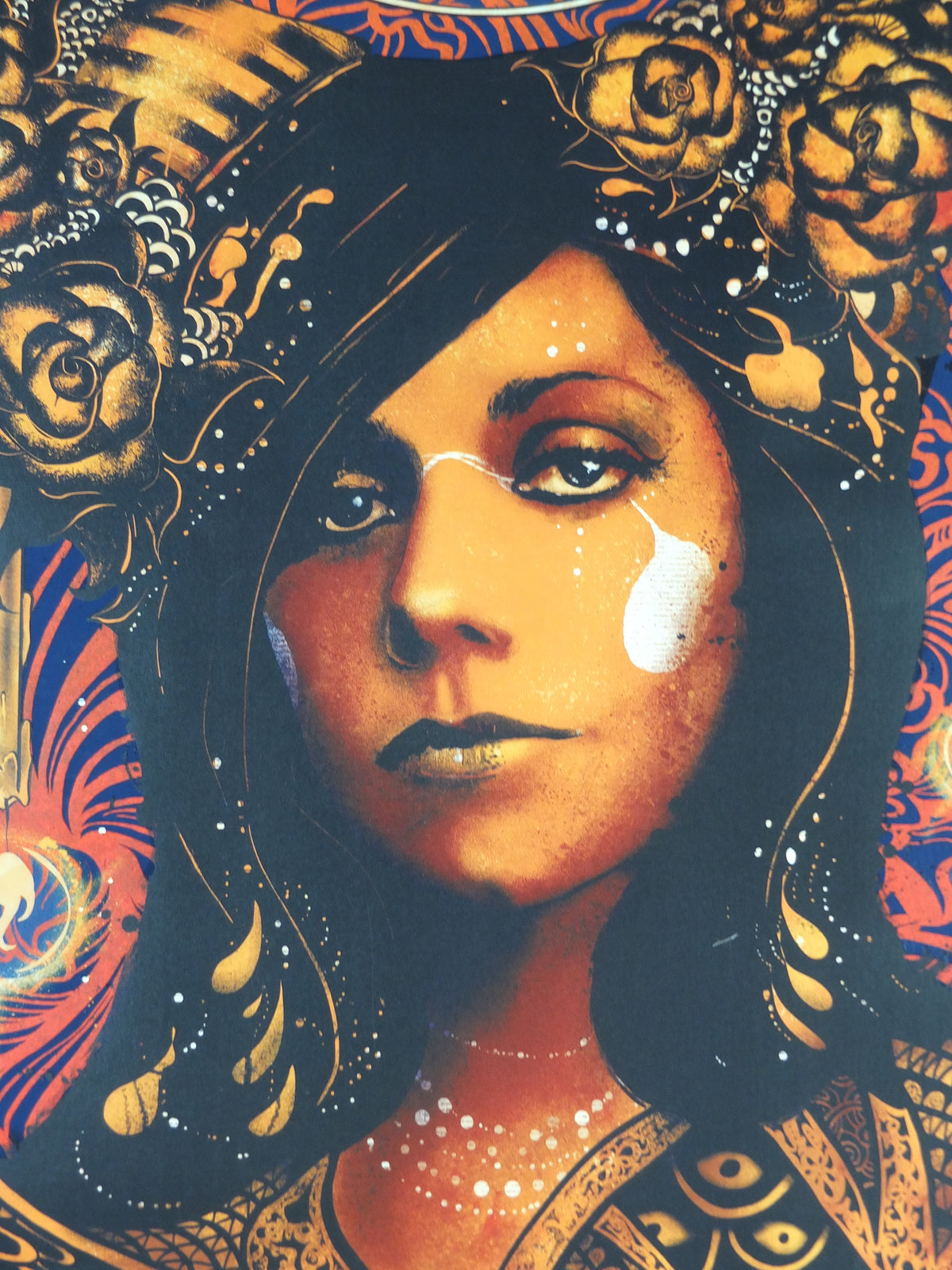 PJ Harvey Philadelphia 2017 Concert Poster – Nikita Kaun – Numbered 186/250