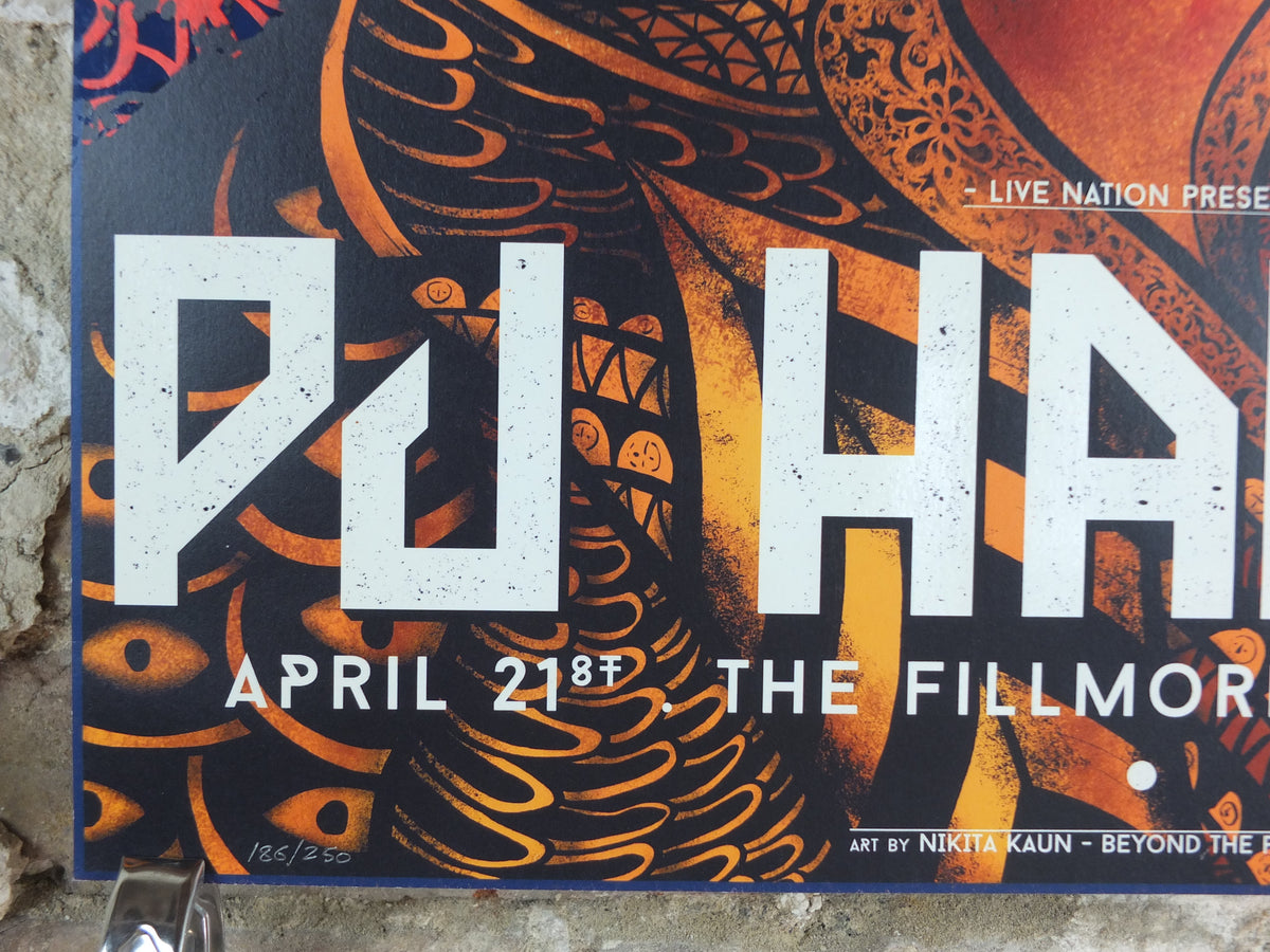 PJ Harvey Philadelphia 2017 Concert Poster – Nikita Kaun – Numbered 186/250