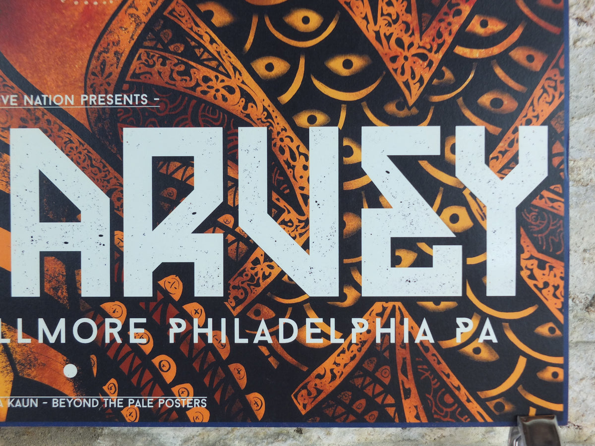 PJ Harvey Philadelphia 2017 Concert Poster – Nikita Kaun – Numbered 186/250