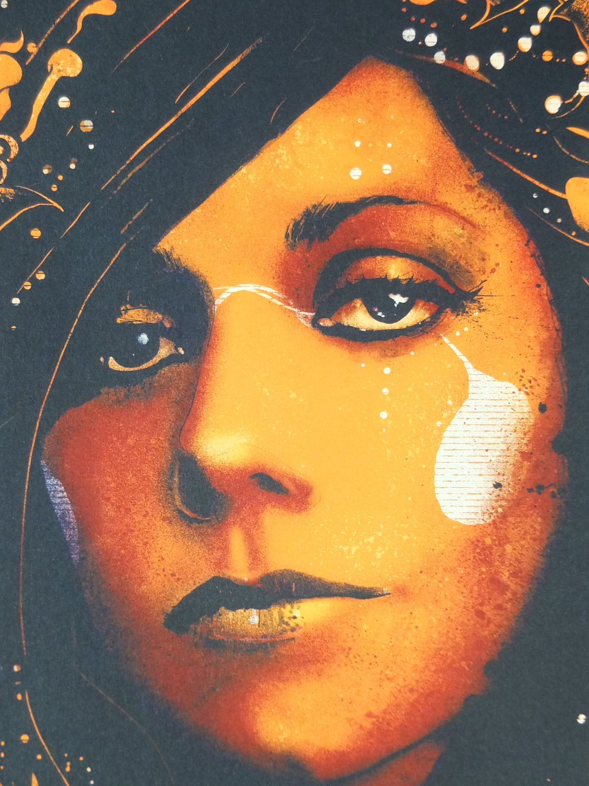 PJ Harvey Philadelphia 2017 Concert Poster – Nikita Kaun – Numbered 186/250