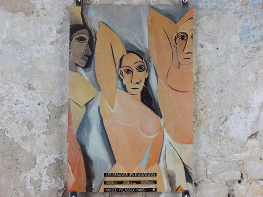 Original 1988 Picasso “Les Demoiselles d’Avignon” Musée Picasso Paris Poster