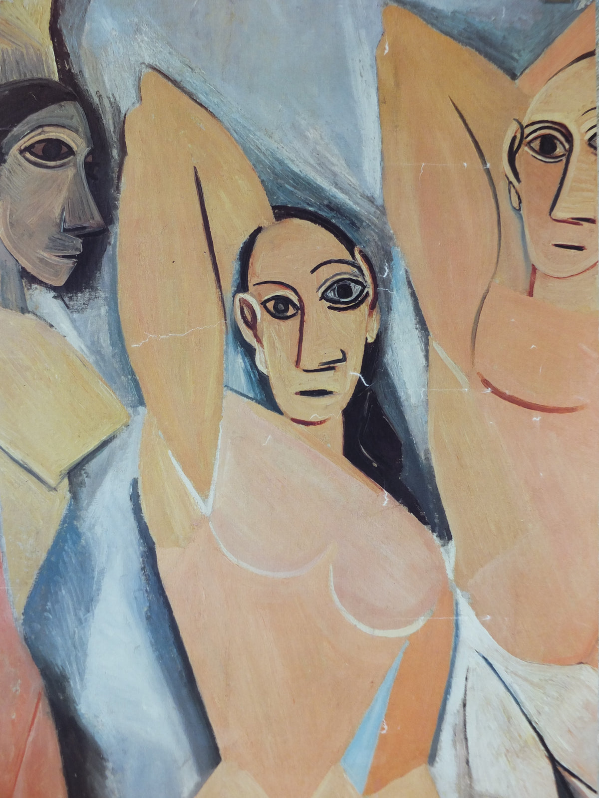 Original 1988 Picasso “Les Demoiselles d’Avignon” Musée Picasso Paris Poster
